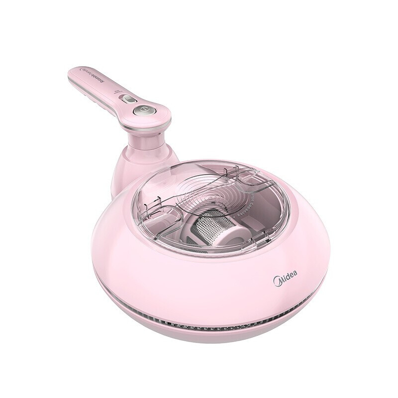 美的（Midea）除螨仪MT3 有线手持床上 冰莹粉 紫外线杀菌除螨企业团购