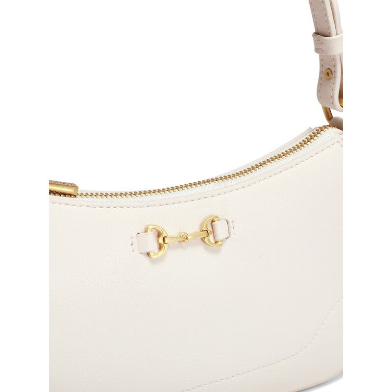 百丽包包女2023夏季新商场同款气质简约休闲通勤质感腋下包X6726BX3 米色 F