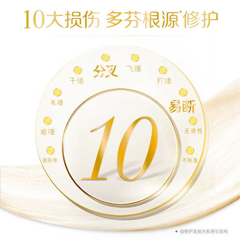 多芬（Dove）密集修护润发乳200g 发膜氨基酸护发素女染烫受损润发精华