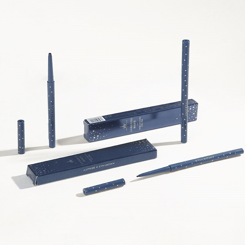 尔木萄（AMORTALS）星系流云眼线胶笔女持久防水防汗不晕染速干极细新手初学者 2#月球棕