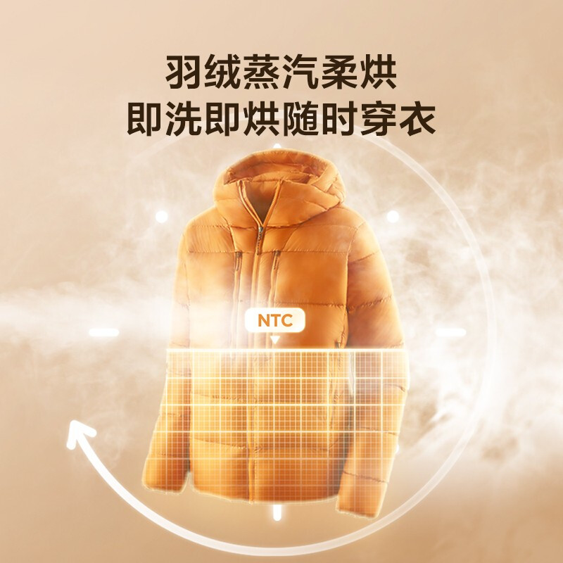 美的（Midea）10KG滚筒洗衣机全自动 10公斤变频洗烘一体 MD100QY1+美的慧鲜471升变频冰箱BCD-471WSPZM(E)