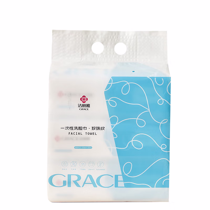 洁丽雅（grace）MRJ731-3 棉柔巾60抽*3包 棉柔巾3包*1提