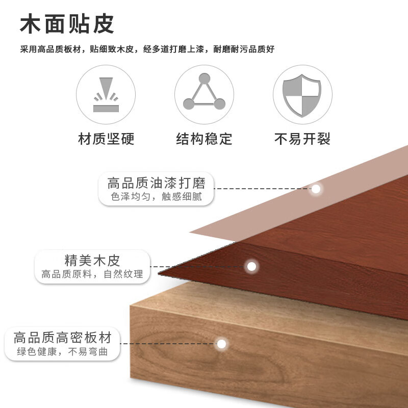 臻远ZY-QTZ-17办公家具油漆会议桌长桌接待洽谈桌大型会议台桌2.4米
