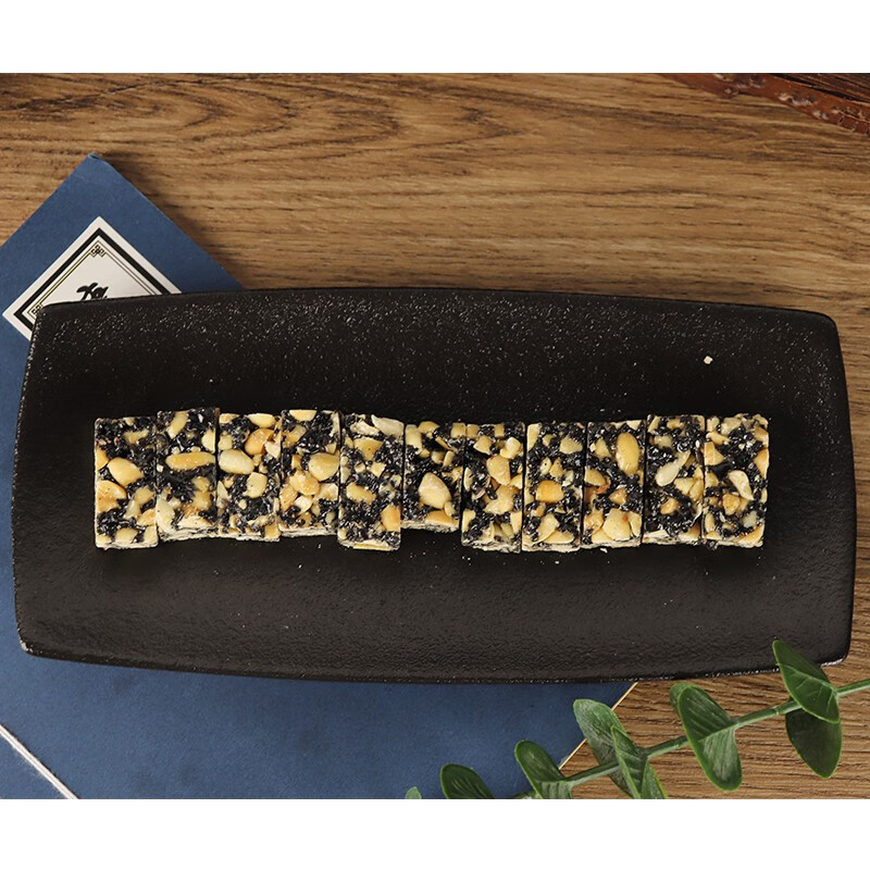 聚春园 官方黑芝麻酥120g休闲零食糖果花生酥糖福建特产传统怀旧零食 黑芝麻酥120g