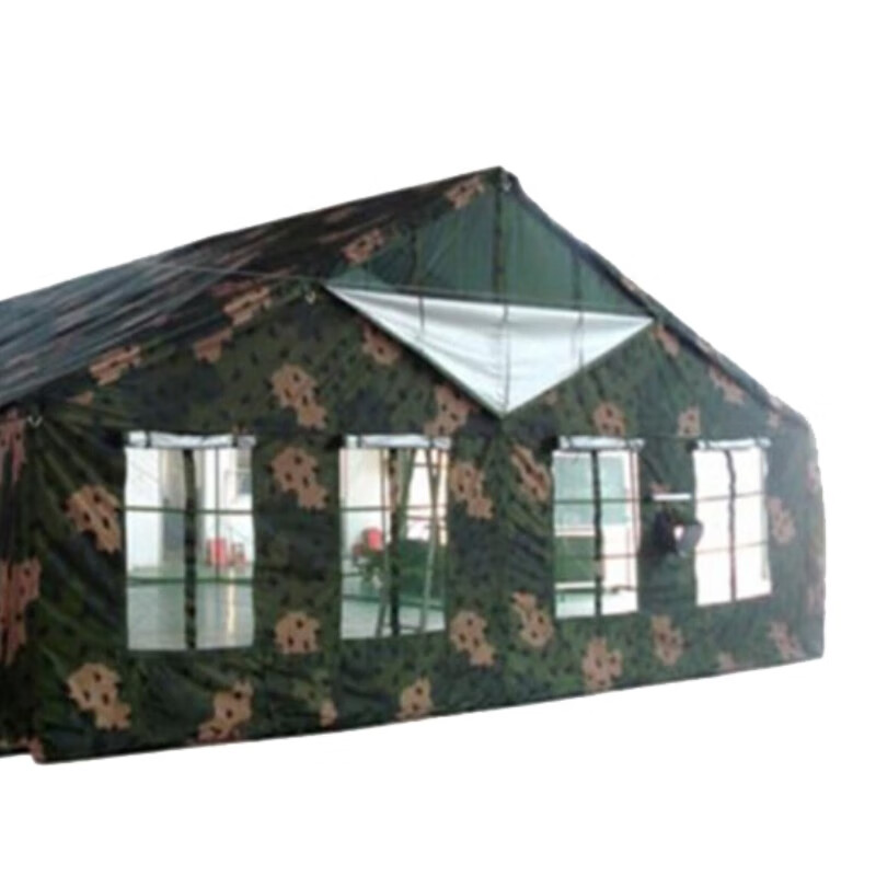 荣兵 户外餐厅帐篷大型连排野营野战帐篷7.2m*10m