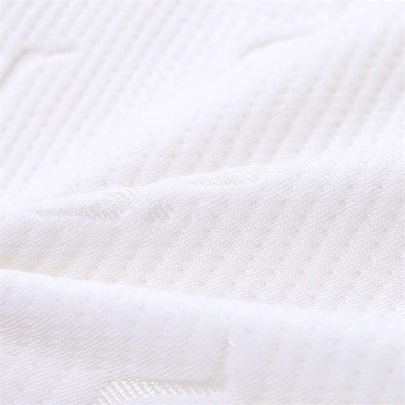 富安娜家纺乳胶枕头 泰国进口天然乳胶枕芯成人 护颈乳胶枕 60*40cm（10-8cm）外套不可拆