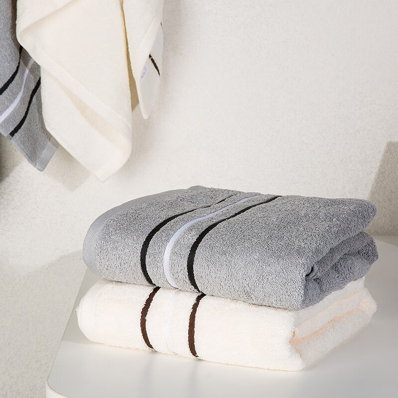 金号 清然/系列-16 壹浴巾两方巾两毛巾礼盒装 HY3118-16