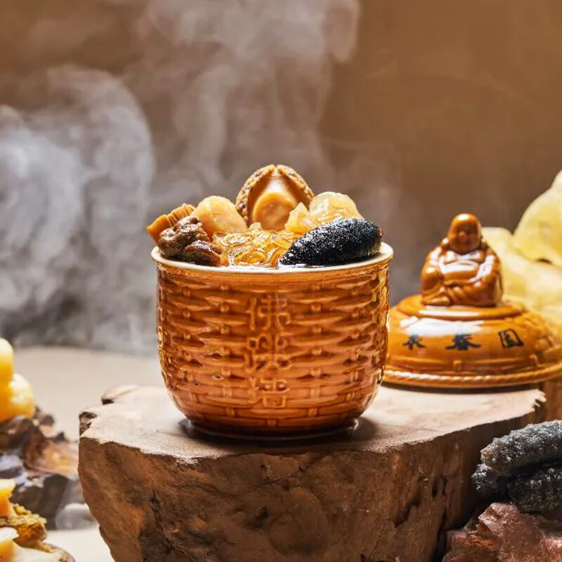 聚春园福州正宗佛跳墙300g*3罐原汤珍鼎礼盒装加热即食海鲜礼盒年货送礼