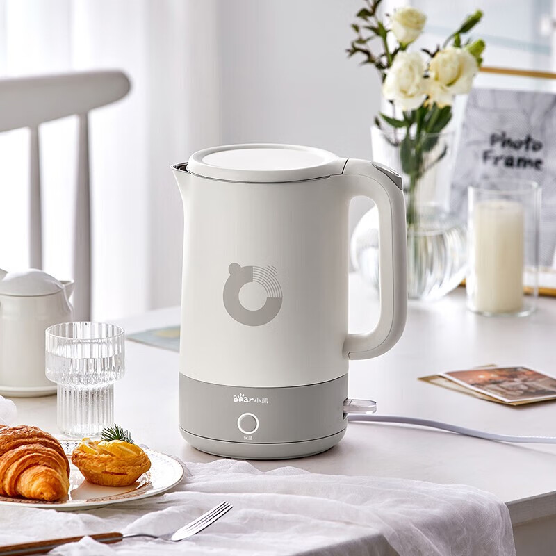 小熊 电水壶保温壶电热水壶开水壶1.7L大容量养生 ZDH-Q17U7【ZMD安心系列】