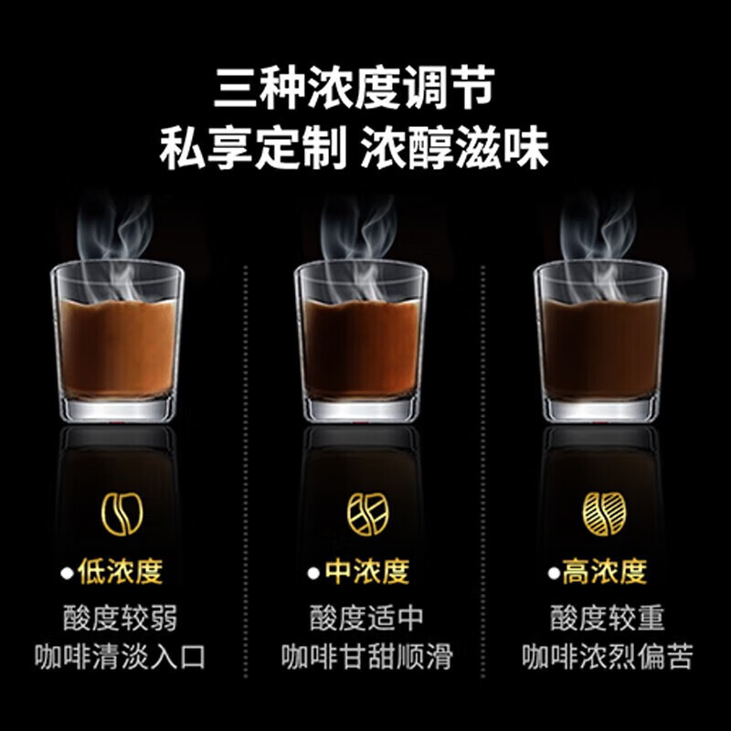 东菱（Donlim）半全自动家用咖啡机现磨美式小型滴漏式智能一体机办公室意式浓缩 DL-KF1061