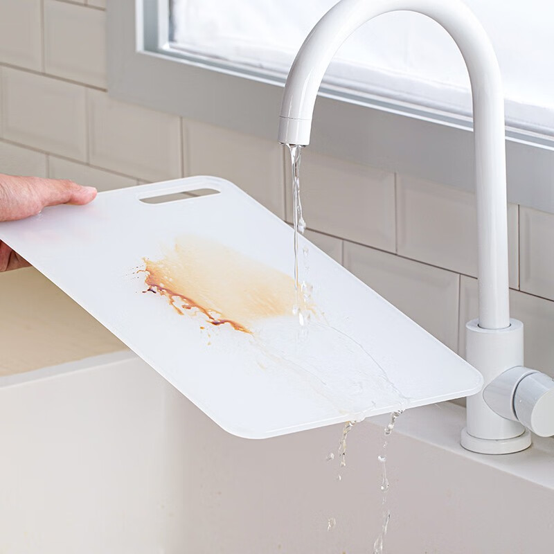 茶花菜板加厚厨房砧板切菜板家用案板塑料水果菜刀板面板新品 【S号】乐惠砧板