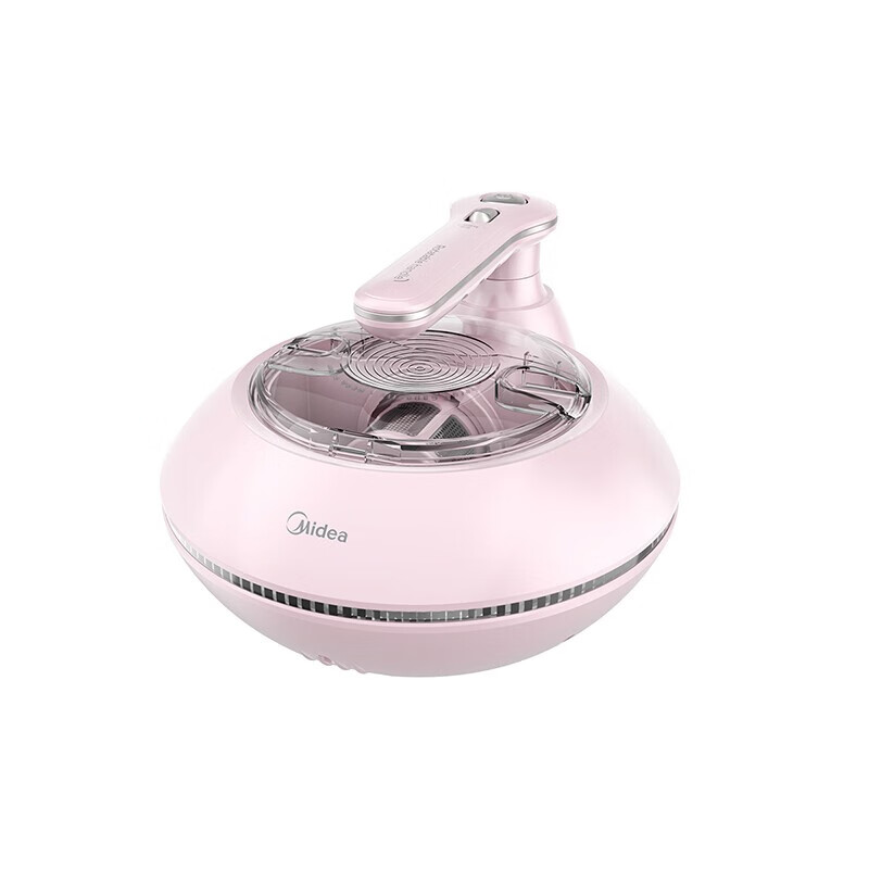 美的（Midea）除螨仪MT3 有线手持床上 冰莹粉 紫外线杀菌除螨企业团购