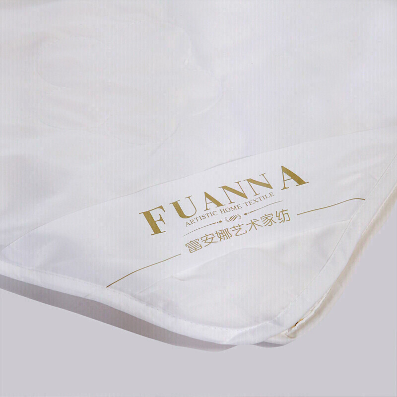 富安娜家纺被子100%蚕丝羊毛子母被 二合一四季被芯春秋冬被230*229cm