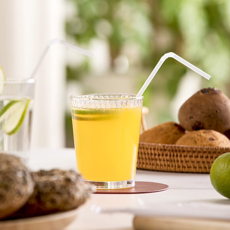 茶花（CHAHUA）吸管一次性单独包装食品级塑料孕妇产后儿童宝宝奶茶单只弯头 【8盒共1600只】盒装独立吸管