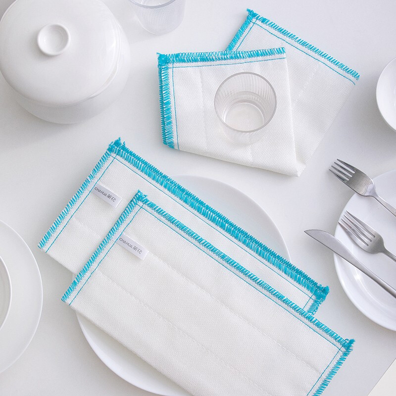 茶花欧铂兹吸擦拭布抹布巾家务清洁厨房毛巾家用抗菌 绵柔抹布 【6包共18片】欧铂兹*抗菌抹布