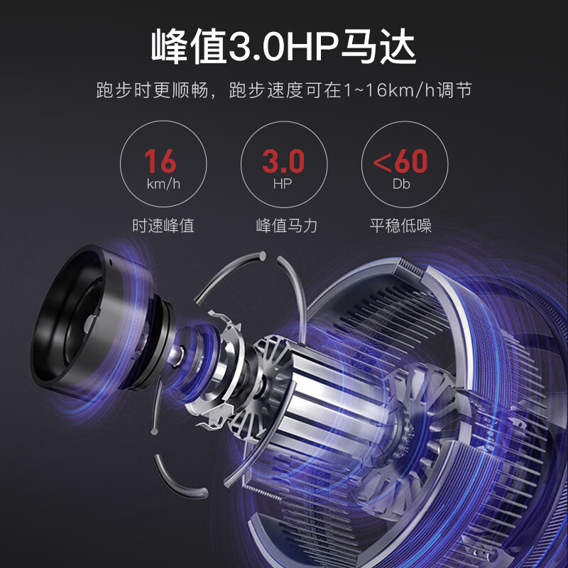 捷瑞特（JOROTO）跑步机家庭用可折叠走步机健身房运动健身器材M20智能家用跑步机