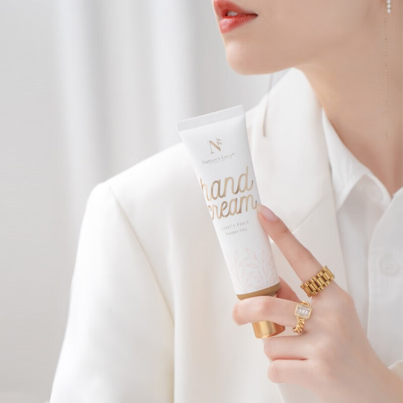 天然之扉 香氛护手霜60ml 美国进口 植物萃取滋润保湿补水嫩肤修护手膜 桃之夭夭浪漫护手霜60ml