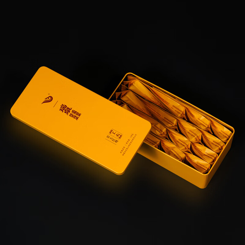 瑞泉岩茶 工夫岩大红袍 武夷山瑞泉岩正岩乌龙茶茶叶礼盒装 岩大红袍125g8.5g*15袋