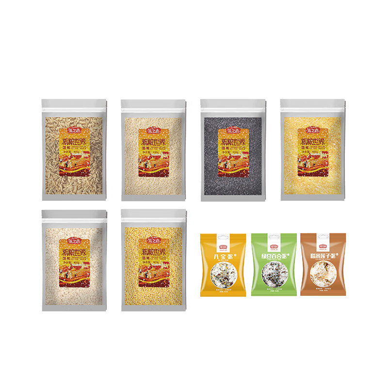 燕之坊 合家欢礼盒3kg 五谷杂粮礼盒 专柜同款 送礼佳品