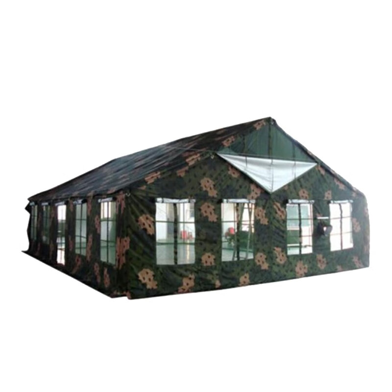 荣兵 户外餐厅帐篷大型连排野营野战帐篷7.2m*10m