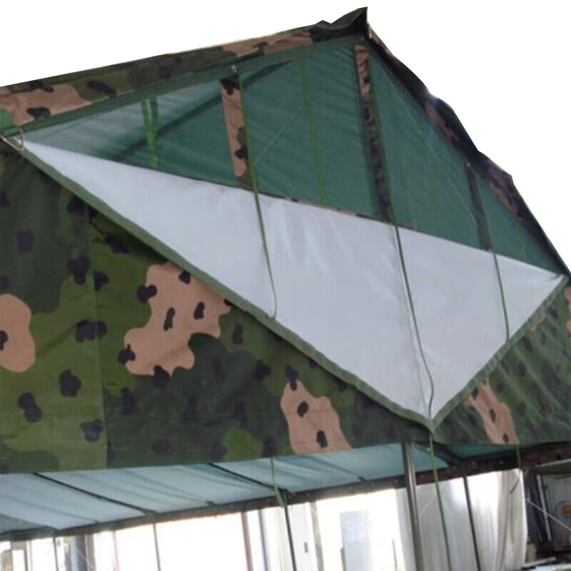 荣兵 户外餐厅帐篷大型连排野营野战帐篷7.2m*10m