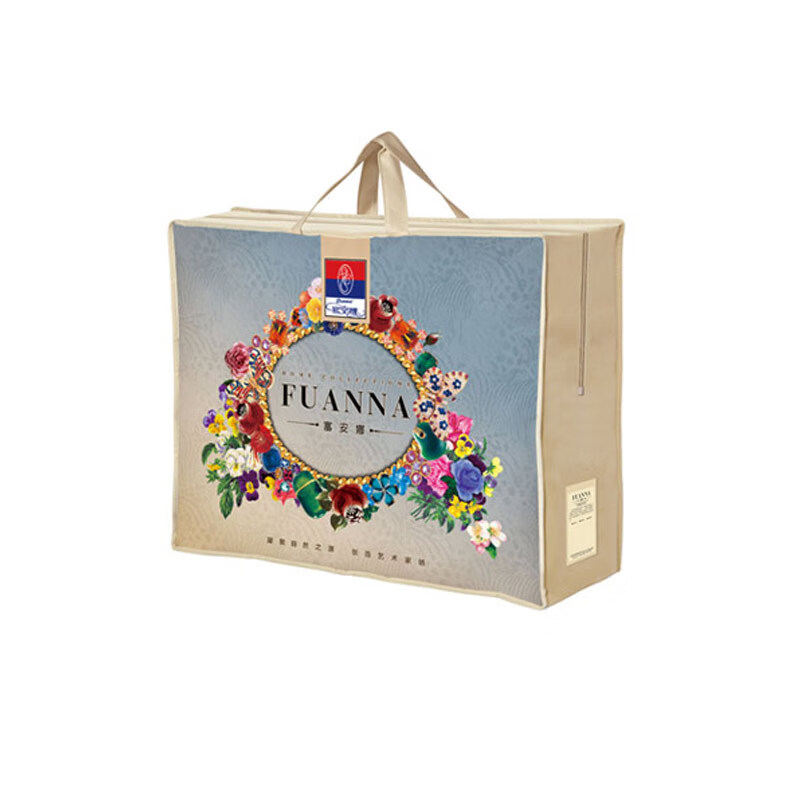 富安娜家纺被芯95%白鹅绒被冬被 羽绒被芯保暖蓬松单人学生宿舍1.2米床