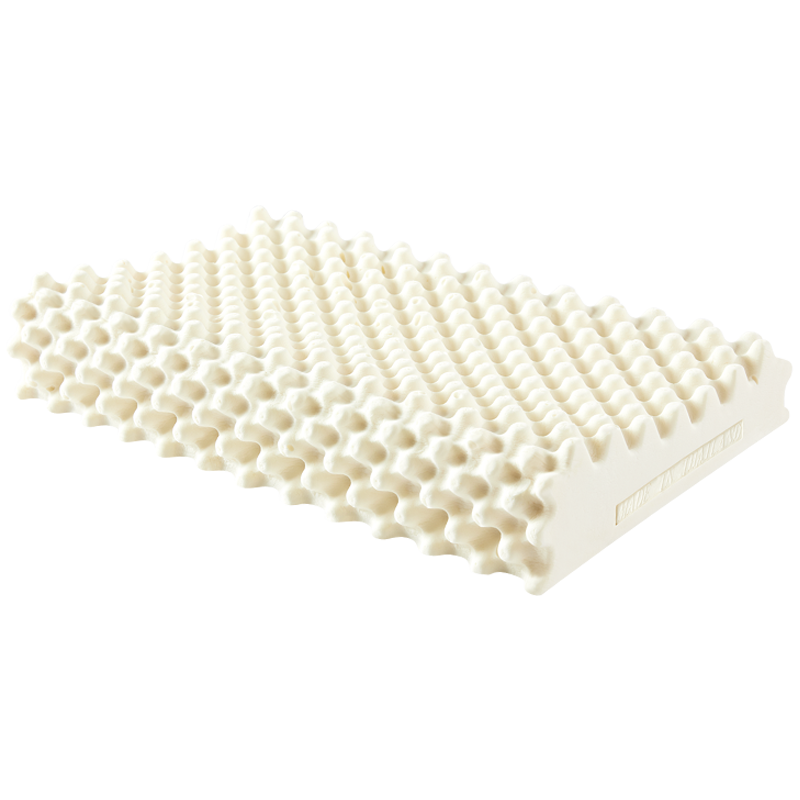 佳奥（JAGO） 泰国天然乳胶枕头90%天然乳胶波浪颗粒乳胶枕按摩枕头成人单枕X 天丝大颗粒按摩款-58x37x12-10CM