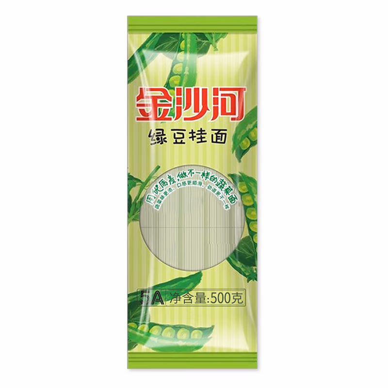 金沙河绿豆挂面（风味）500g*2袋装