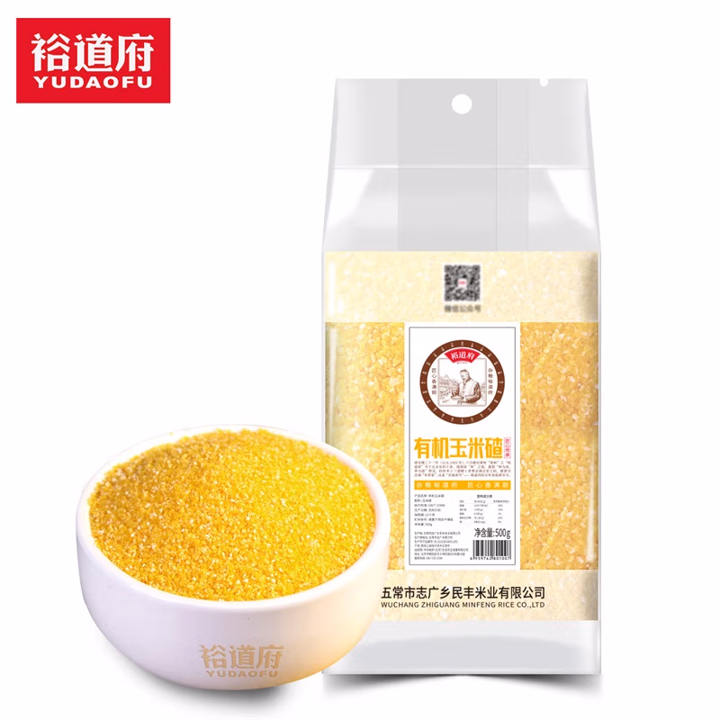 裕道府 有机玉米碴 500g