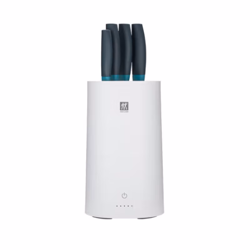 双立人除菌刀架蓝莓色5件套 54360-009-722