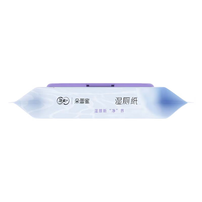 洁柔湿厕纸 朵蕾蜜 99.9%除菌40片*5包 富含马鞭草精华 私处卫生清洁
