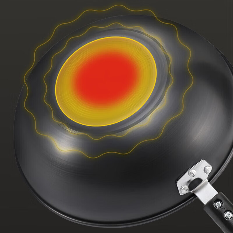 张小泉锅具套装 锦厨系列精铁32cm汤锅煎锅C35270100 锦厨锅具两件套