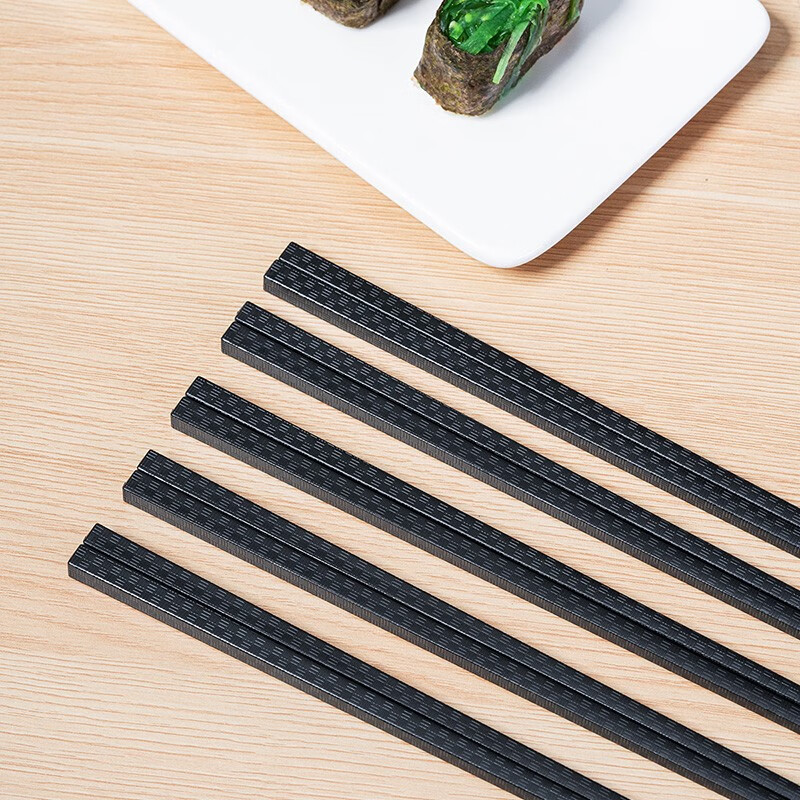 Debo德铂科里恩家用筷子不易发霉易清洗耐高温 10双装