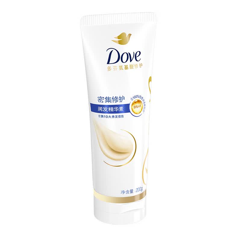 多芬（Dove）密集修护润发乳200g 发膜氨基酸护发素女染烫受损润发精华