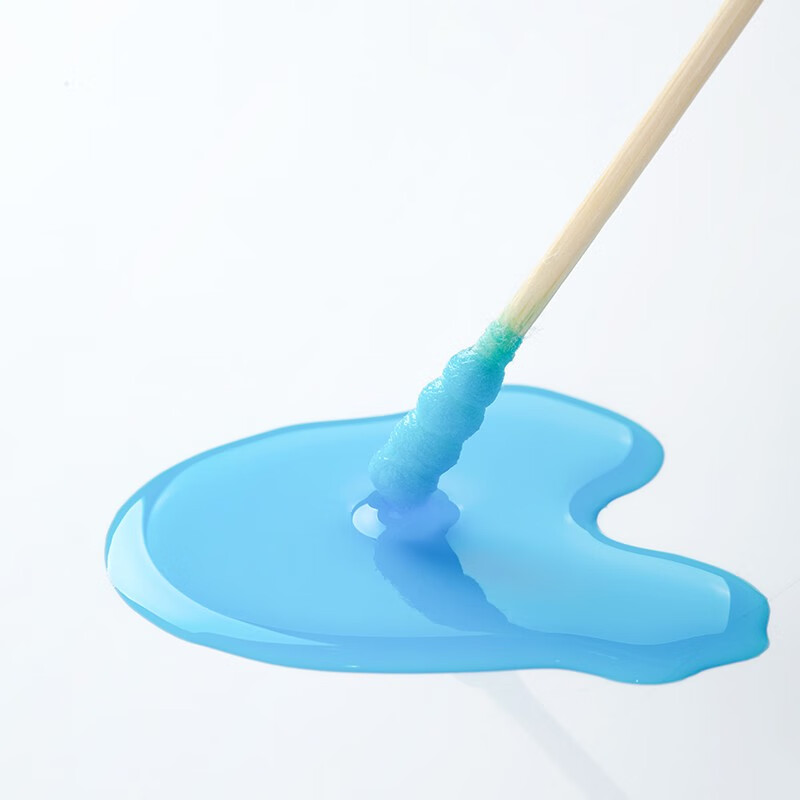 茶花（CHAHUA）棉签棉签棒化妆双头棉签掏耳朵棉棒日用棉花签卫生盒装25 4103高级棉球棒 1盒共250支