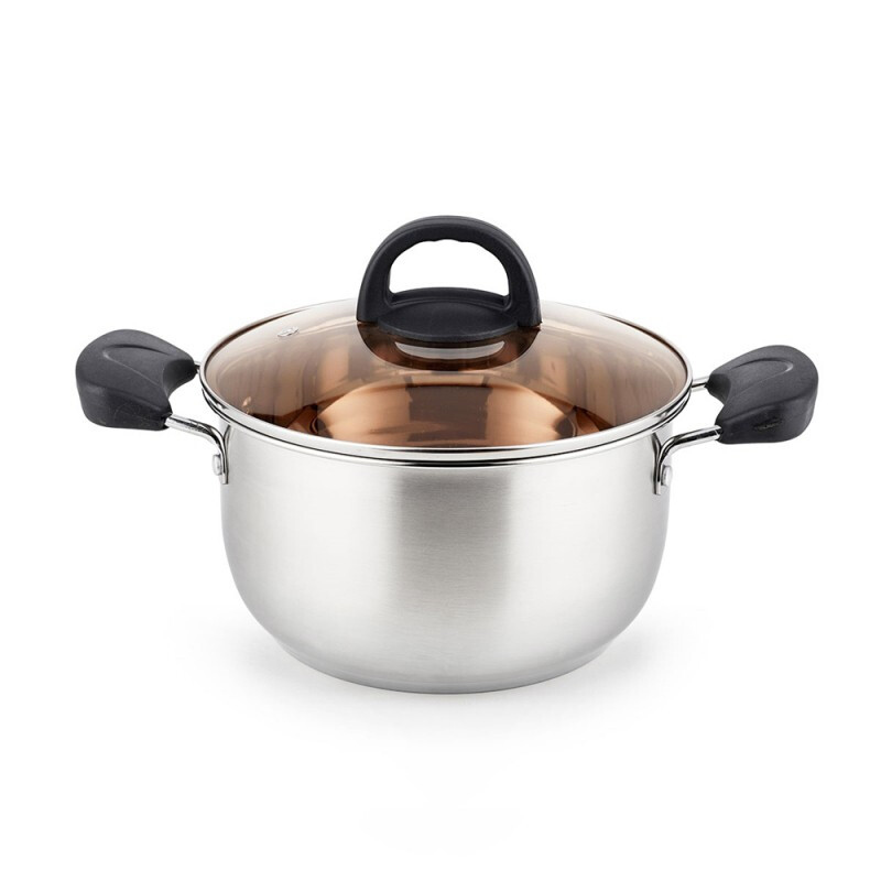 NOKA 加厚优质不锈钢奶锅汤锅套装 NOKA-21209