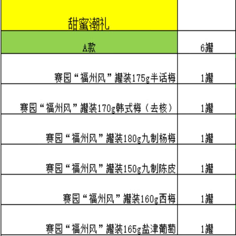 赛园甜蜜潮礼 A款