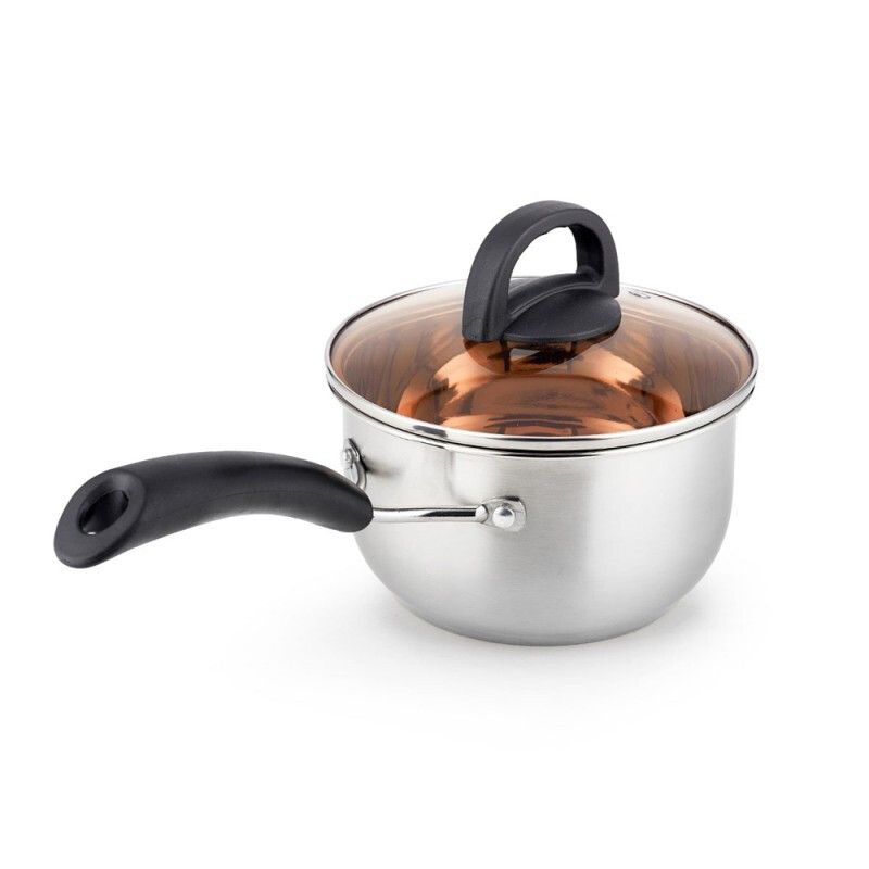 NOKA 加厚优质不锈钢奶锅汤锅套装 NOKA-21209