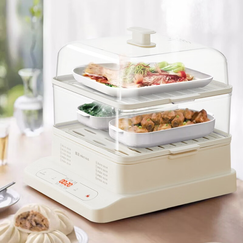 金正 TMS鲜美味24小时预约多功能电蒸锅 JZF-DZG812