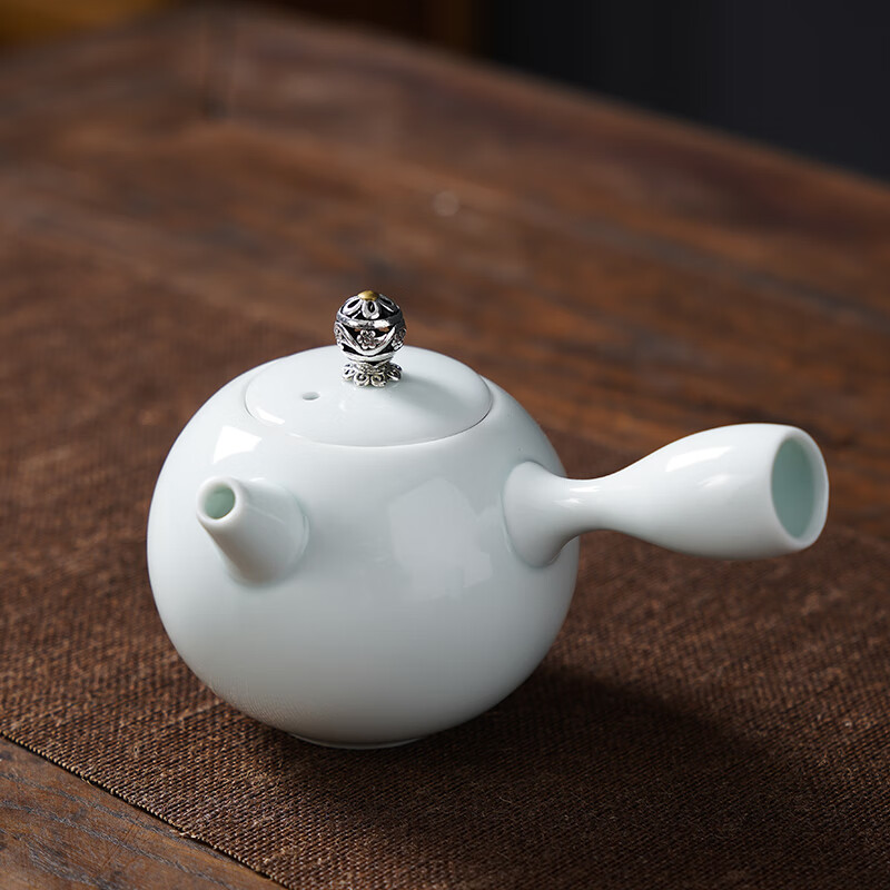 五拾缘青瓷侧把壶十头套组WSY-23C01