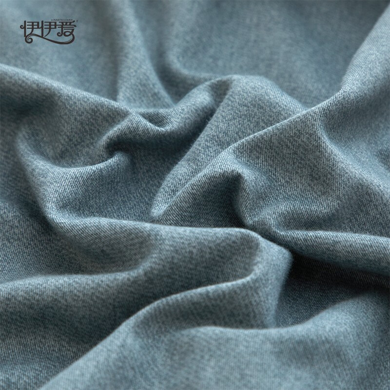 伊伊爱 全棉磨毛条纹四件套 （单位：套） 青春小调（绿） 200*230cm/TJ0HJC2201657