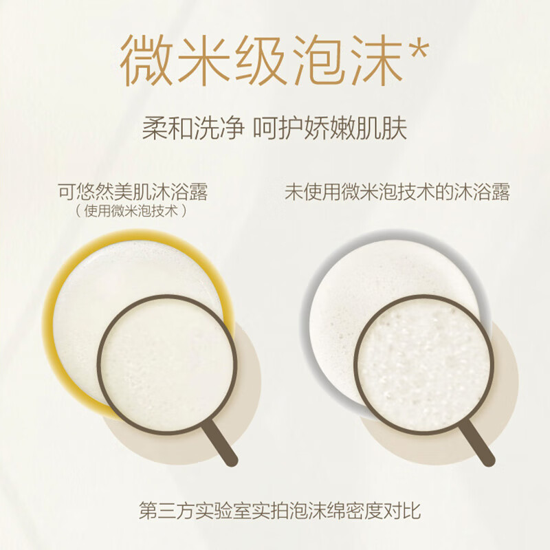 可悠然沐浴露大黄瓶550ml 美肌香氛滋润保湿 男女通用香味持久沐浴乳