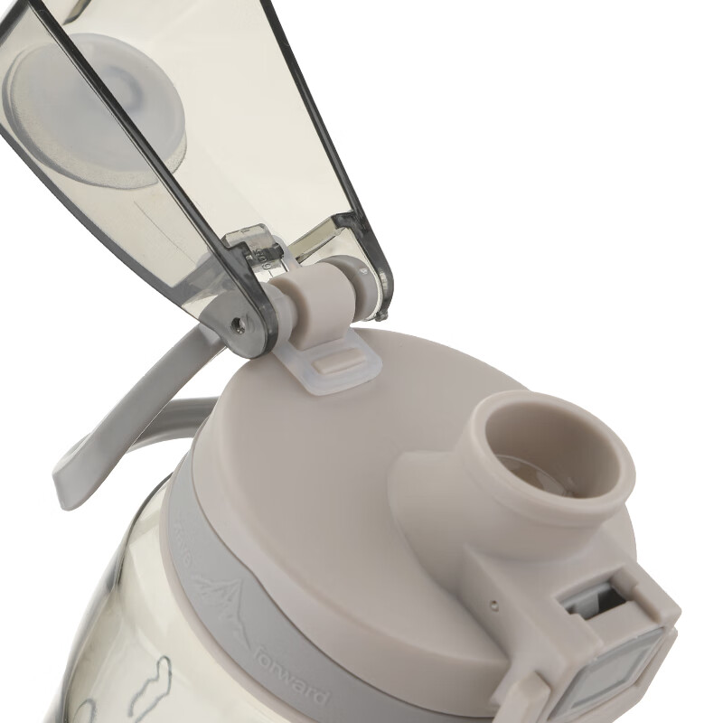 乐扣乐扣（locknlock）塑料杯大容量儿童可爱吸管杯运动水杯子男女学生运动水杯高颜值 HLC682GRYFU 800ml 1个