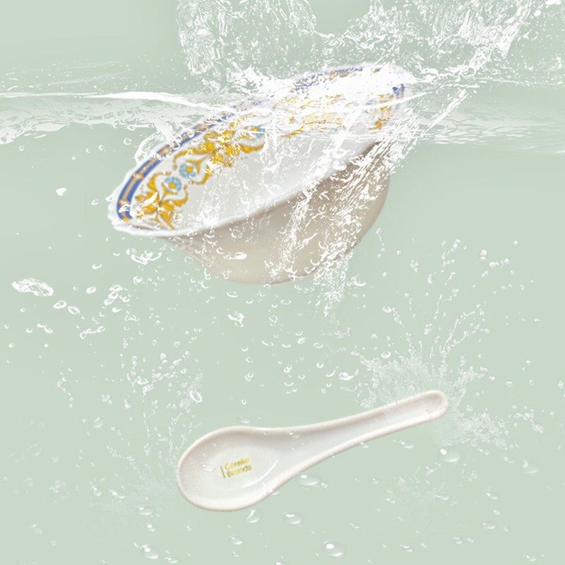 康宁餐具 餐具套装耐高温玻璃碗碟盘套装 彭巴杜夫人 餐具12件套A 12头