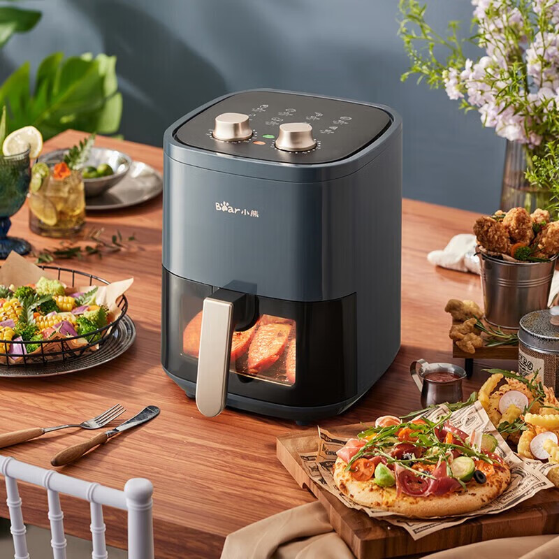 小熊（Bear） 空气炸锅 家用无油烟低脂多功能电炸锅 大容量【ZMD安心系列】 QZG-E12Z6