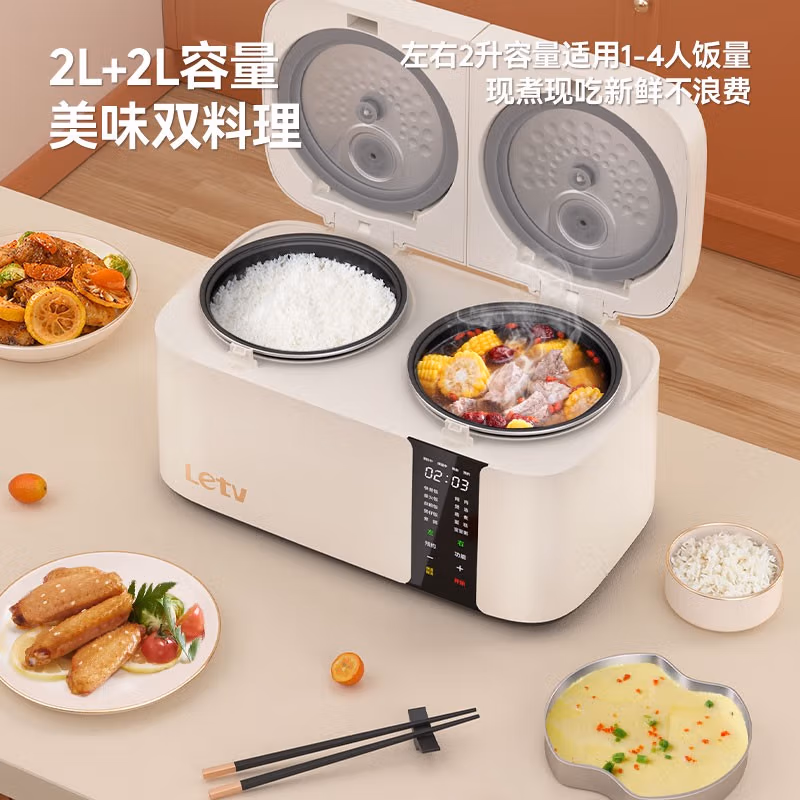 乐视Letv-双拼电饭煲F721