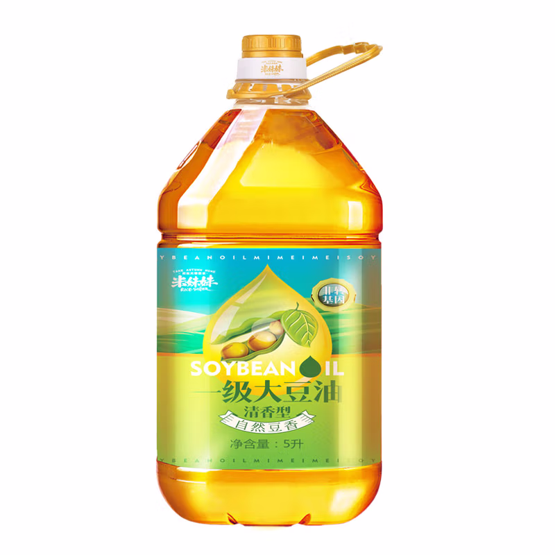 米妹妹（MIMEIMEI） 大豆油 非转基因 一级 5L (单位:桶)（平台编码：576910）