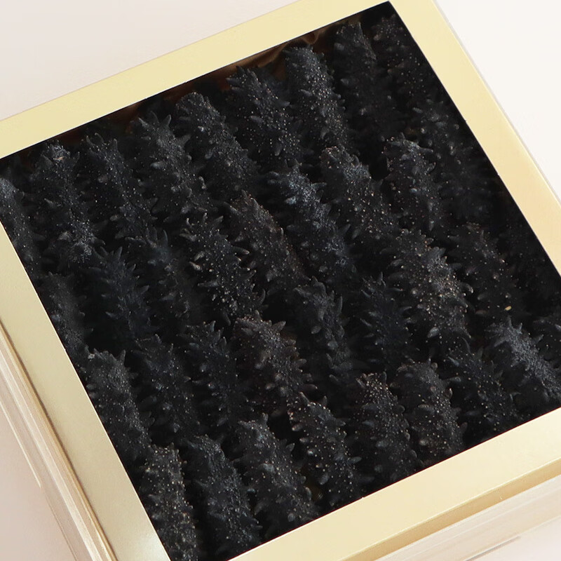 塞翁福 大连底播海参干货辽刺参海鲜水产礼盒 AAAA干海参400g