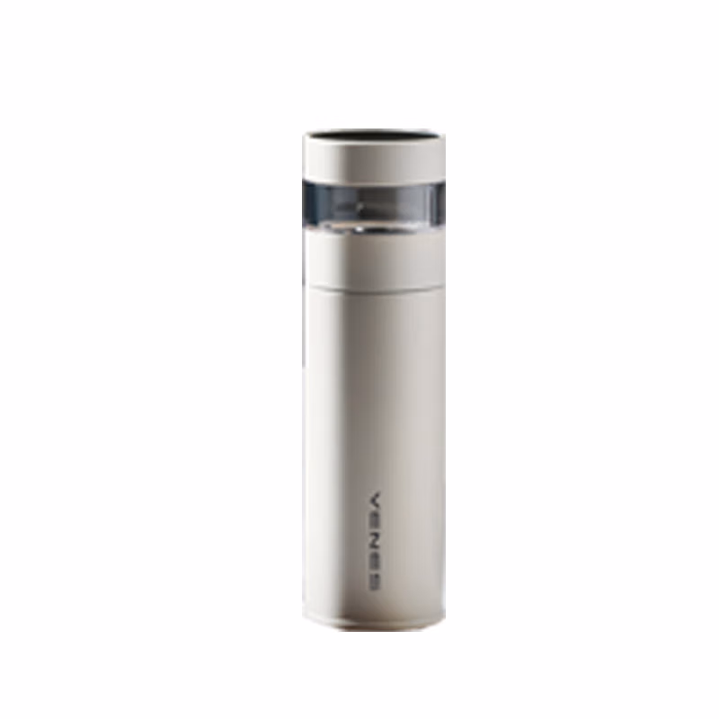 菲驰 至臻茶水分离杯 FC253-450 450ML (单位:个) 白色(平台编码:576017)
