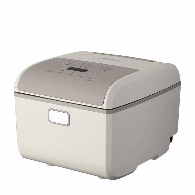 THERMOS电饭煲电饭锅4L  860W多功能可预约智能控温食品级不粘层铝合金内胆触控屏高颜值家用 EHA-4147E-W 白色